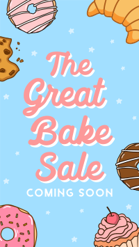 Great Bake Sale Instagram Story Design