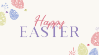 Cute Easter Eggs YouTube Video Design
