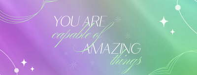 You Are Amazing Facebook cover Image Preview