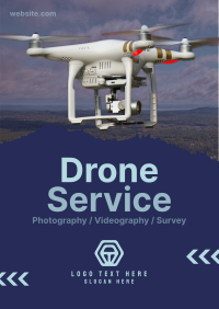 Drone Services Available Flyer Design