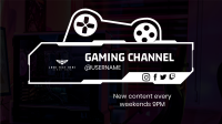 Gaming Channel  banner  BrandCrowd  banner Maker