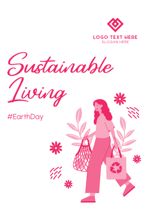 Sustainable Living Flyer Image Preview