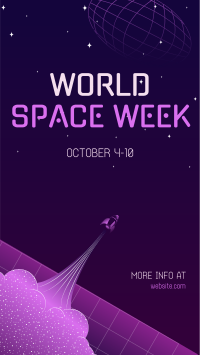 World Space Week Instagram Reel Preview