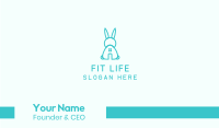 Bunny House  Business Card Image Preview