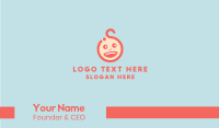 Baby Head Business Card Design