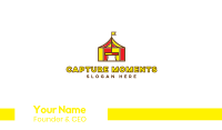 Circus Tent Business Card Image Preview