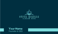 Blue Shark Team Mascot  Business Card Image Preview