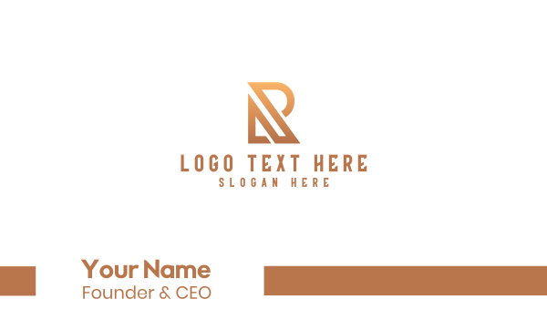 Professional Letter R Business Card Design Image Preview