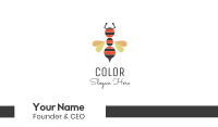 Ant Bee Insect Business Card Image Preview