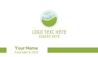 Agriculture Circle Business Card Image Preview
