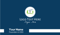 Outdoor Forest Houses Business Card Image Preview