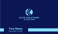 Business Circle Bars Business Card Image Preview