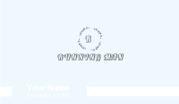 Beauty Spa Letter Business Card Image Preview