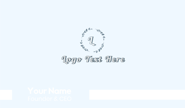 Beauty Spa Letter Business Card Design Image Preview