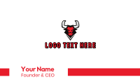 Gamer Bull Business Card Preview