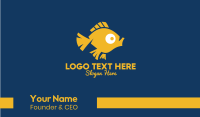 Pet Goldfish  Business Card Image Preview