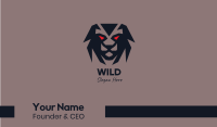 Wild Jungle Cat Business Card Image Preview