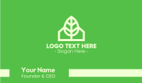 Eco House Home Business Card Image Preview