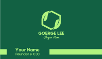 Green Eco Package Business Card Image Preview