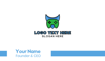 Shield Gaming Business Card Image Preview