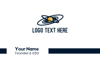 Yellow Planet Business Card Image Preview