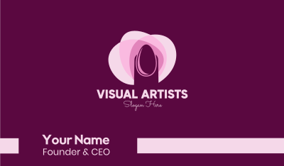 Nail Polish Design Business Card Image Preview