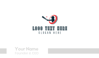 Cricket Bat Player Business Card Image Preview
