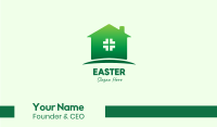 Green Medical Home Business Card Image Preview