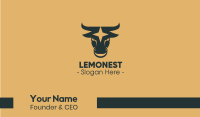 Bull Star Business Card Design