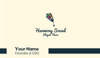 Colorful Feather Pen Business Card Image Preview