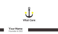 Anchor Lighting Business Card Design