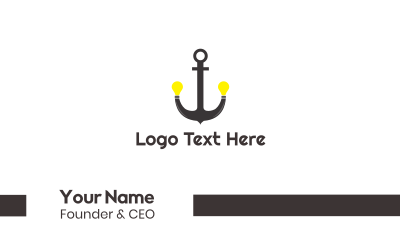 Anchor Lighting Business Card Image Preview