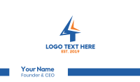 Sharp Number 4 Business Card Image Preview
