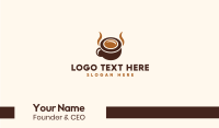 Brown Coffee Horns Business Card Preview