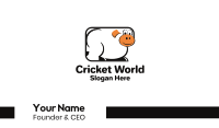 Rectangle Cow Business Card Image Preview