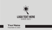 Medieval Morning Star Weapon Business Card Image Preview