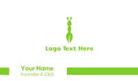 Green Eco Ant Business Card Image Preview