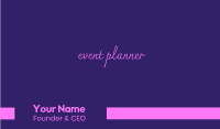 Fun Girl Party Business Card Image Preview