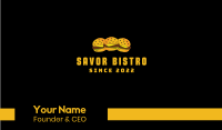 Cheeseburger Burgers Business Card Image Preview