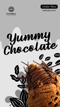 Chocolate Cupcake Instagram Story Design
