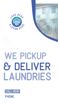 Laundry Delivery Instagram story Image Preview