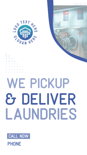 Laundry Delivery Instagram story Image Preview