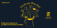 May Day in a Pot Twitter Post Design