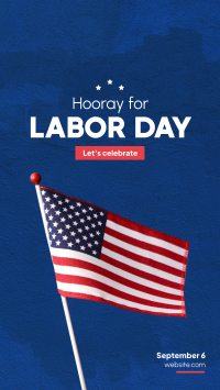 Happy Labor Day Instagram story Image Preview