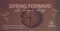 Daylight Saving Begins Facebook ad Image Preview