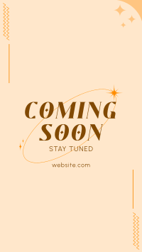 Hello! Stay Tuned Facebook Story Design
