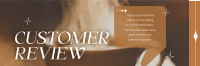 Shiny Coffee Testimonial Twitter Header Image Preview