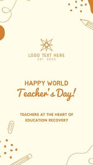 Happy Teacher's Day Instagram story Image Preview