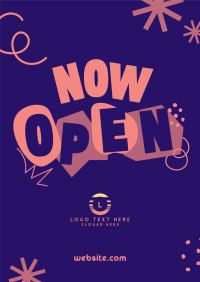 Now Open Generic  Poster Preview