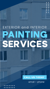 Exterior Painting Services YouTube Short Design